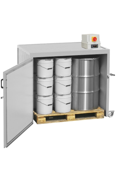 camerina calda per 2 fusti da 300 kg